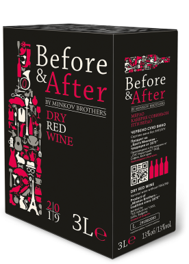 Minkov Brothers Before & After Cabernet Franc, Merlot, Pinot Noir